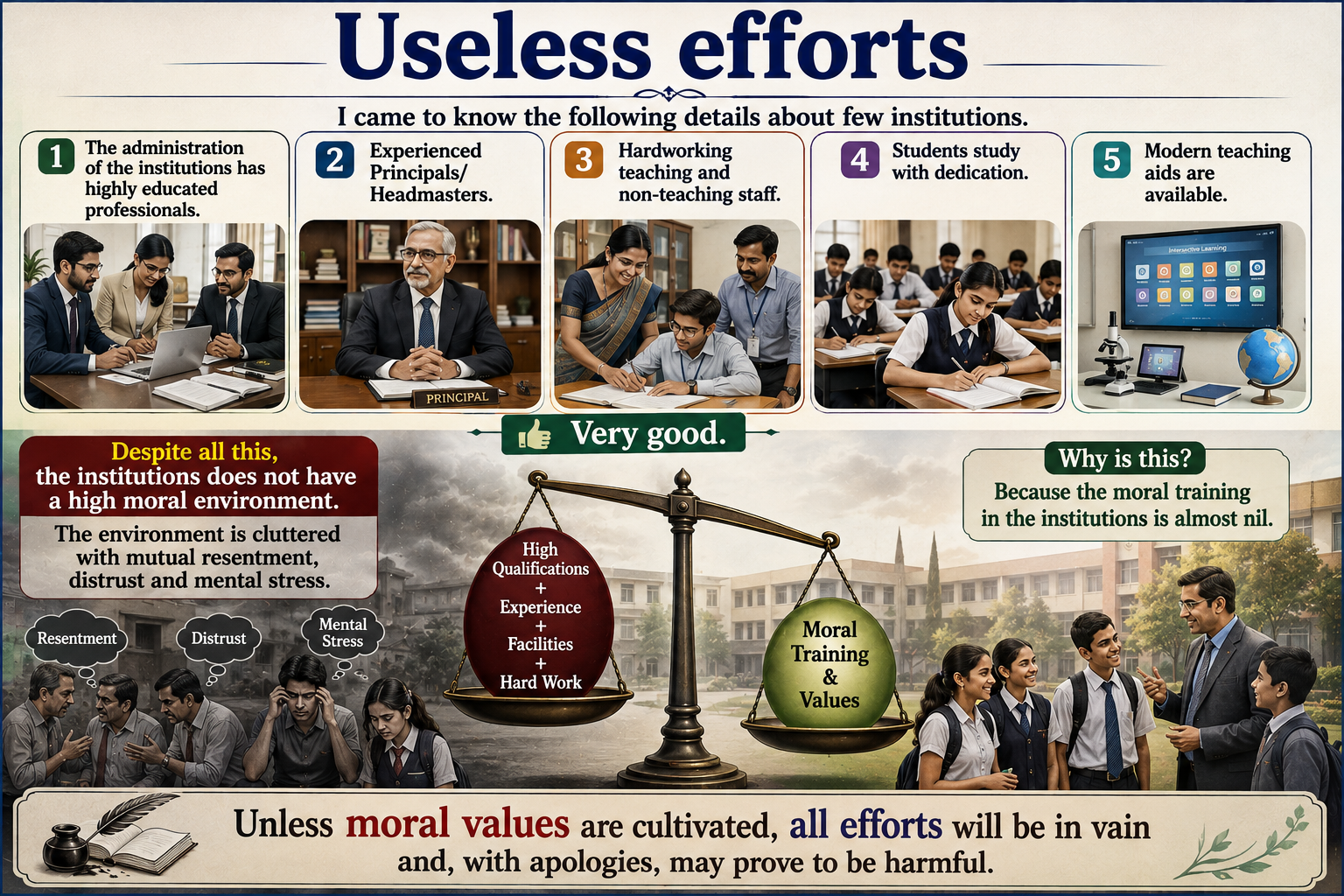 Useless efforts (Anecdote No. 1934)