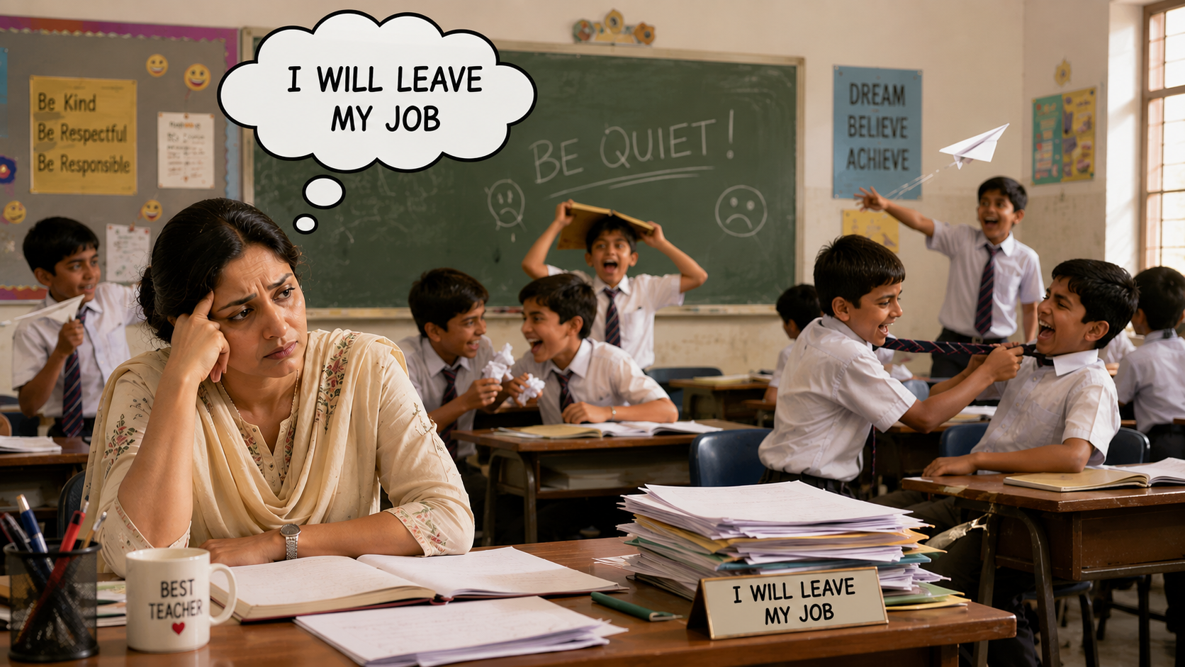 I will leave my job (Anecdote No. 1909)